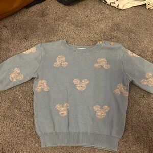 Disney Baby 6-9M Baby Blue Sweater